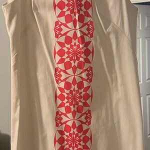 New Directions Cream Sleeveless Dress